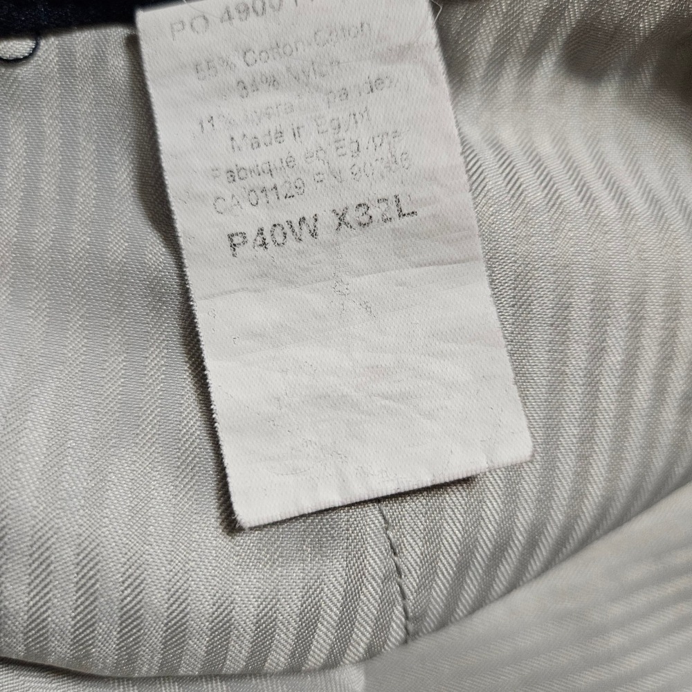 Lauren Ralph Lauren Mens Khaki Chino Pants Tan Straight Leg Stretch‎ 40x32 - Picture 3 of 4